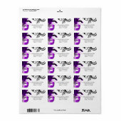 マスカレード住所 シール (フルシート)