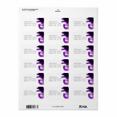 マスカレード住所 シール (フルシート)