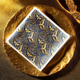 マスカレード甘い16ビーズマスク青ID1032