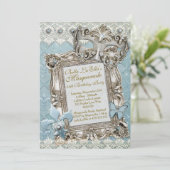 マスカレード誕生日イベントパーティの招待状 招待状 (スタンド正面)