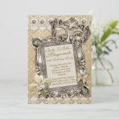 マスカレード誕生日イベントパーティの招待状 招待状 (スタンド正面)