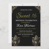 マスカレード スイート16 招待状 (正面)