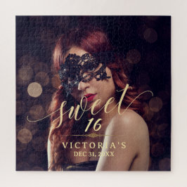 マスカレード フォト スウィート16 バースデー ジグソーパズル