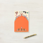 マスカレード・ボール・マスク ポストイット (デスク上)