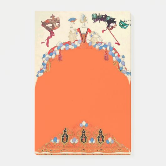 マスカレード・ボール・マスク ポストイット (正面)