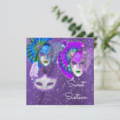 マスカレード、マルディグラスSweet sixteen、招待状 招待状 (スタンド正面)