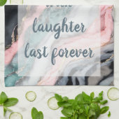 マスカレード – 白 キッチンタオル (折り畳み)