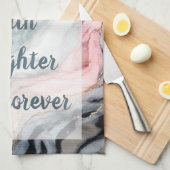 マスカレード – 白 キッチンタオル (四つ折り)