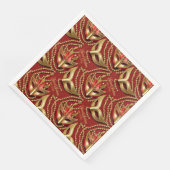 マスカレードSweet sixteenビーズマスク赤ID1032 (コーナー)