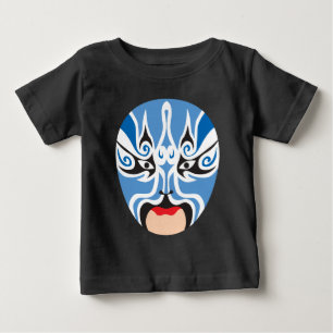 マスカ中国のラタのオペラマスク™コレクション ベビーTシャツ