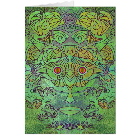 マスキリンス：グリーンスピリットカード (正面)