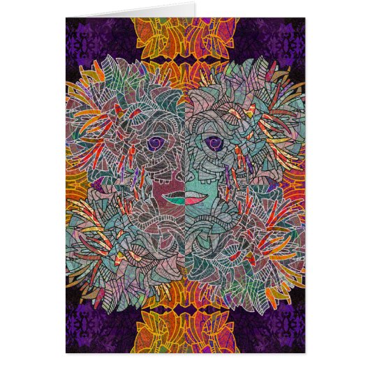 マスキリン語：ムーンバーストカード (正面)