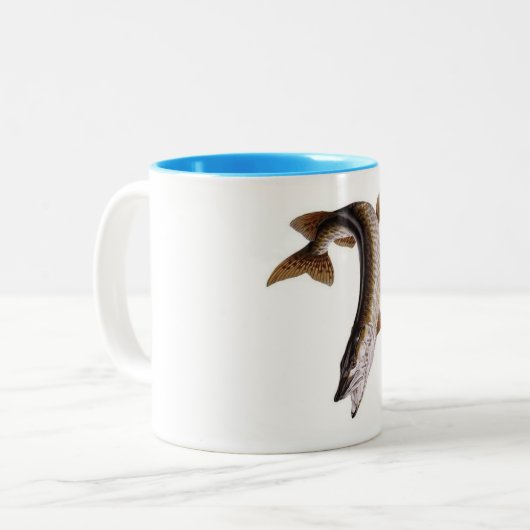 マスキーホワイスパラーコーヒーマグ ツートーンマグカップ (正面左)