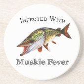 マスキー熱に感染する コースター (正面)