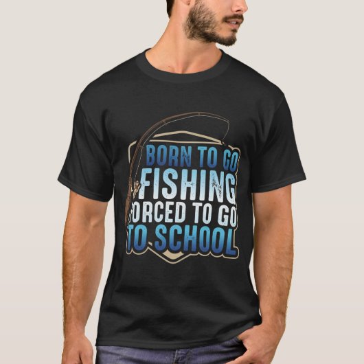 マスキー釣りカウボーイカエル Tシャツ (正面)