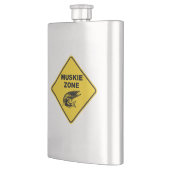 マスキー釣りゾーン看板 フラスク (左)