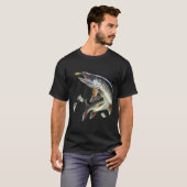 マスキー釣り Tシャツ (正面フル)