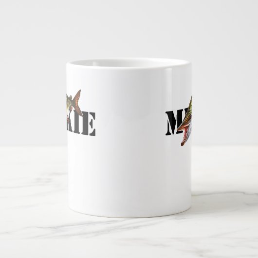 マスキー ジャンボコーヒーマグカップ (正面)