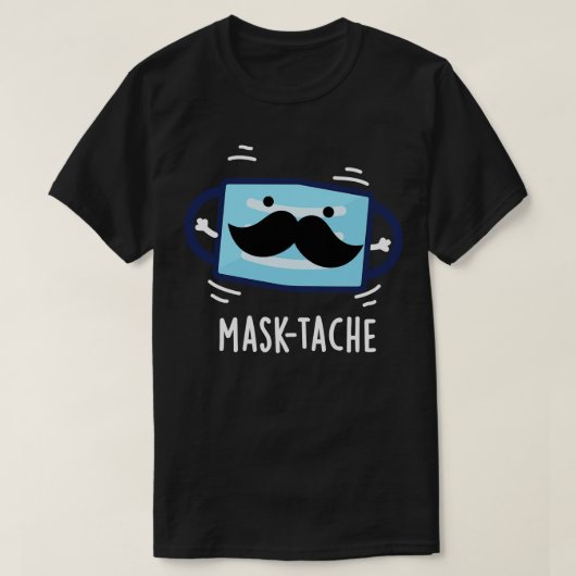 マスクおもしろいマスクひげプリン1 Tシャツ (デザイン正面)