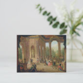 マスクされたボールのシーン ポストカード (スタンド正面)