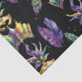 マスクされたマルディグラスシリーズデザイン4 薄葉紙 (詳細)