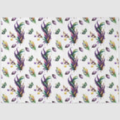 マスクされたマルディグラスシリーズデザイン5 薄葉紙 (正面)