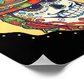 マスクされたメキシカンおもしろいタコ ポスター (角)