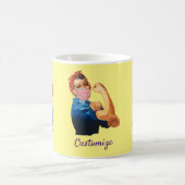 マスクされたメスのエンパワーメントThunder_Cove コーヒーマグカップ (中央)