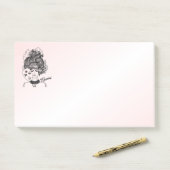 マスクされたレディージェミニ〔占星術の〕十二宮図記号と記号 ポストイット (デスク)