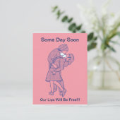 マスクされた恋人 ポストカード (スタンド正面)