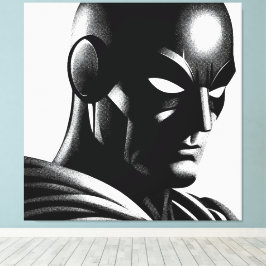 マスクされた正義 キャンバスプリント