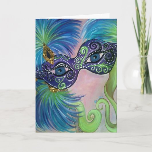 「マスクされた」 カード (正面)