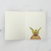 マスクされた(鳥)ショウジョウコウカンチョウカード カード (内部)