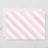 マスクとミモザパーティテーマの招待状 招待状 (裏面)