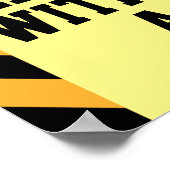 マスクなしで入力しない ポスター (角)