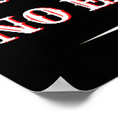 マスクなしエントリなし ポスター (角)