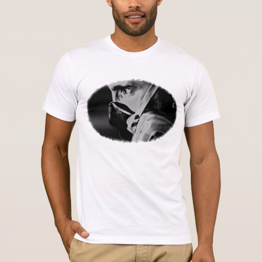 マスクのプロフィールのTシャツ Tシャツ (正面)