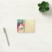 マスクのモノグラムのピンクのティール(緑がかった色)の緑の/Ladyを魅了して下さい ポストイット (オフィス)