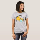 マスクの下の笑顔 Tシャツ (正面フル)