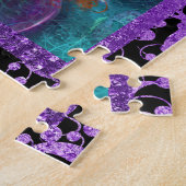 マスクの仮面舞踏会のベニス風の"謝肉祭"のパーティー ジグソーパズル (側面)