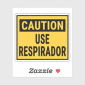 マスクの使用に注意 シール (シート)