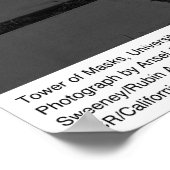 マスクの塔, UCLA, 1966 ポスター (角)