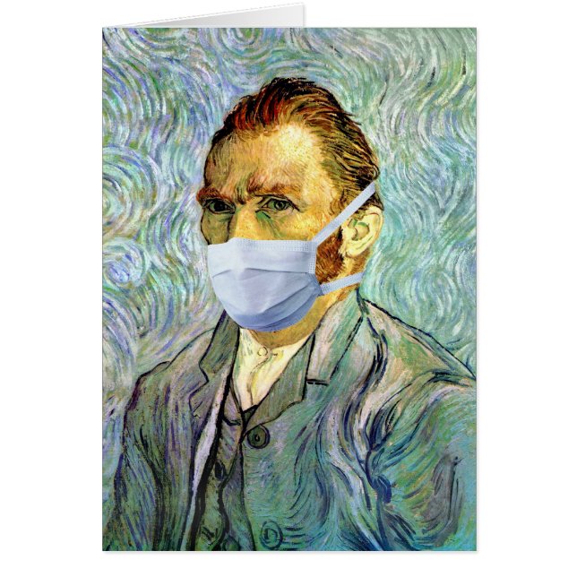 マスクの自画像のギャグ ヴィンセント・ファン・ゴッホ (正面)
