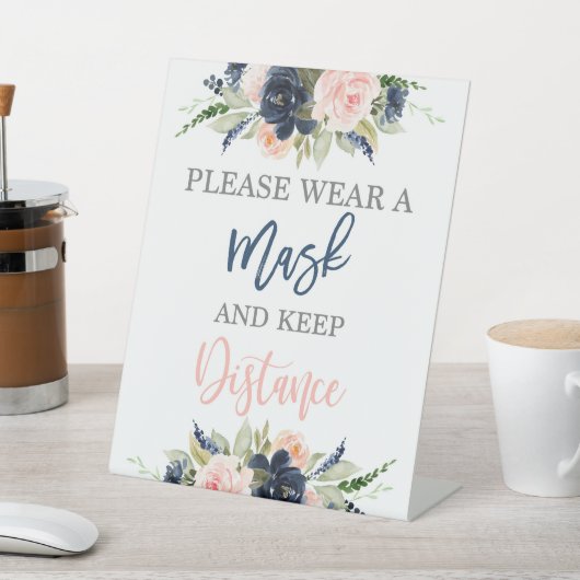 マスクの衣服性の暴露を許可する 台座サイン (インサイチュ)