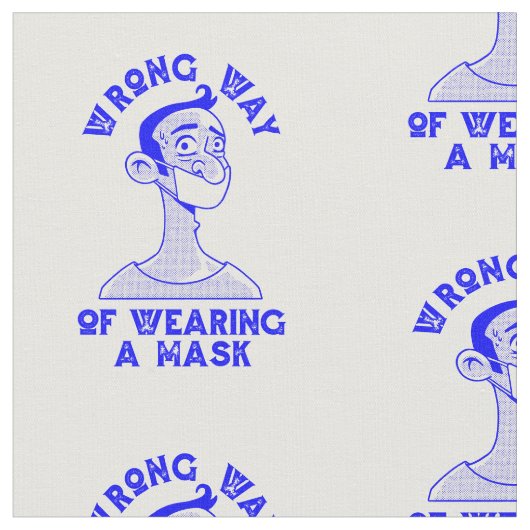 マスクの衣服方法 ファブリック (クローズアップ)