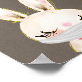 マスクの衣服、マスクが必要、バニーポスト ポスター (角)