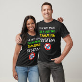 マスクは最高の健康な免疫システムである Tシャツ (ユニセックス)