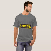 マスクは隠れたボスfの意味を明らかにする tシャツ (正面フル)