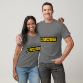 マスクは隠れたボスfの意味を明らかにする tシャツ (ユニセックス)