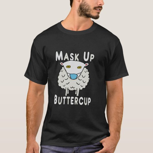 マスクアップ バターカップ Tシャツ (正面)